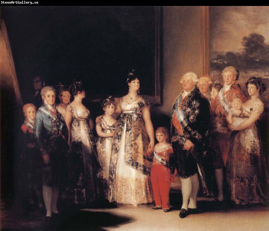 Francisco Jose de Goya The Family of Charles IV